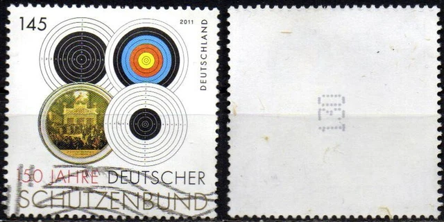 BRD Rollenmarken  145cent  Schützenbund Mi.2881r   3-st.-ge. ZN  Rolle  O