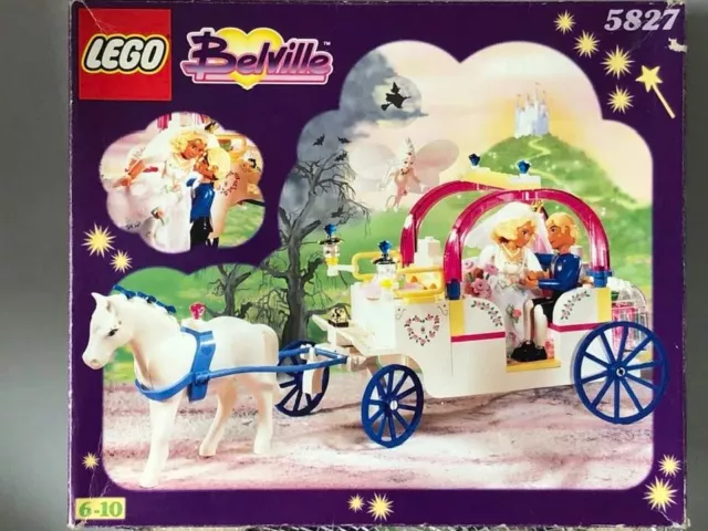 Rare LEGO System - Belville - fairy tale royal coach   5827   complete and boxed