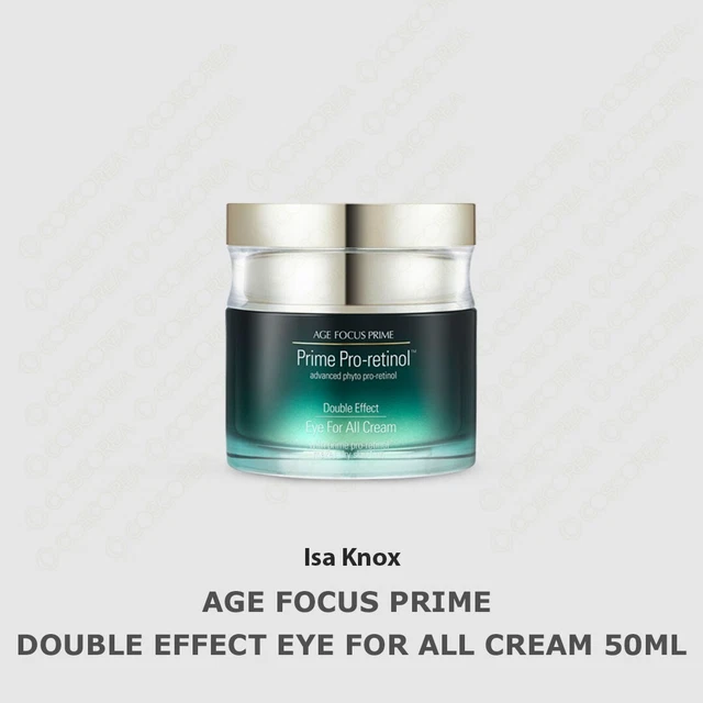 ISA KNOX AGE Focus Prime Double Effect Eye For All Cream 50ml New Soft