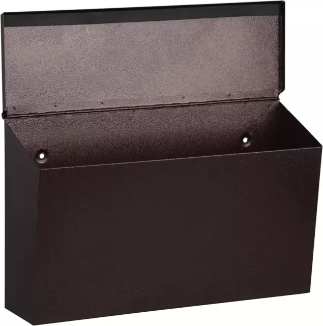 Wall-Mount Mailbox Large Mailbox for Post Rust-Proof Galvanized Steel Box for ou