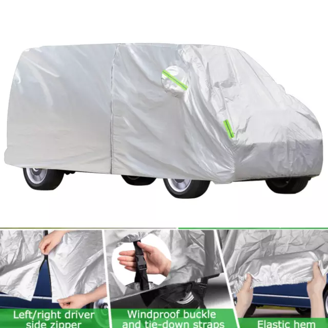 Heavy Duty Full Car Cover Waterproof for VW Transporter T3 T2 T4 T5 T6 Campervan