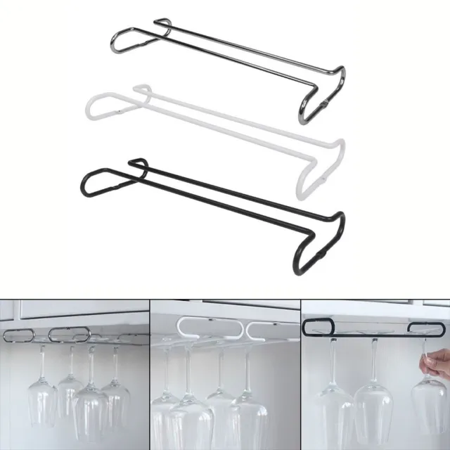 Organisez et affichez votre tige durable à l'envers 2 pièces support en verre