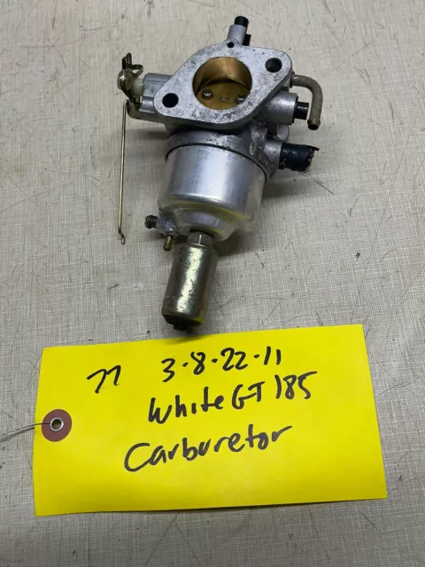 MTD White GT-185 Yard Lawn Tractor Briggs & Stratton 350777 Carburetor