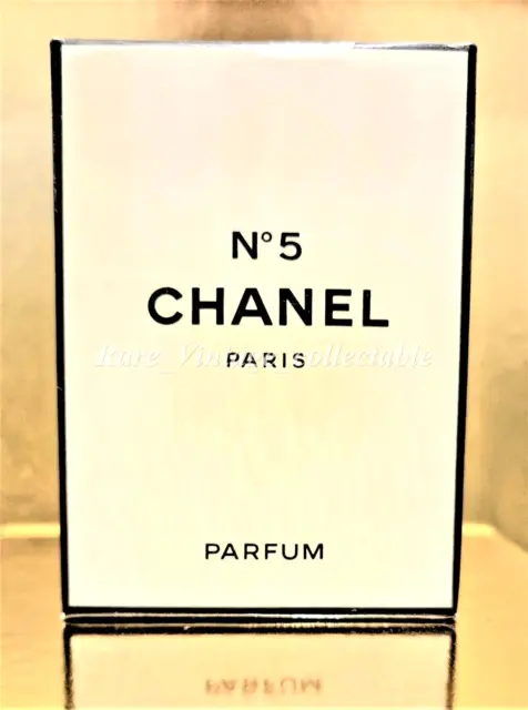 VINTAGE CHANEL NO.5 Perfume Pure Parfum Extrait 28Ml Boxed Sealed