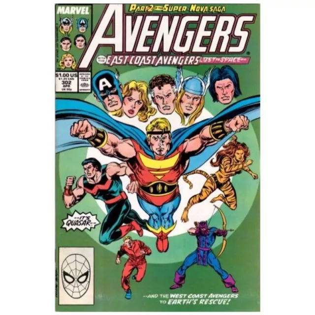 Avengers (1963 series) #302 in Very Fine minus condition. Marvel comics [a,