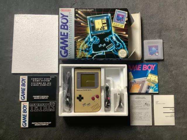 Console gameboy fat pack tetris