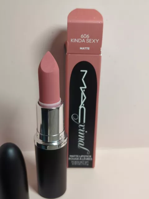 MAC macximal matte lipstick 606 Kinda Sexy / Full size !! NEW  Releases !!