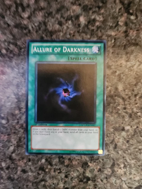 Yu-Gi-Oh! Allure of Darkness  SDGU-EN027 Common  1st Edition NM y23