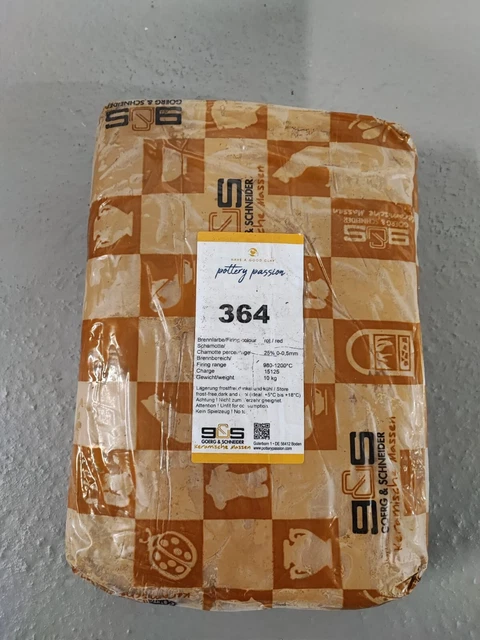 Goerg & Schneider keramische Massen 364 25% Schamotte 10kg