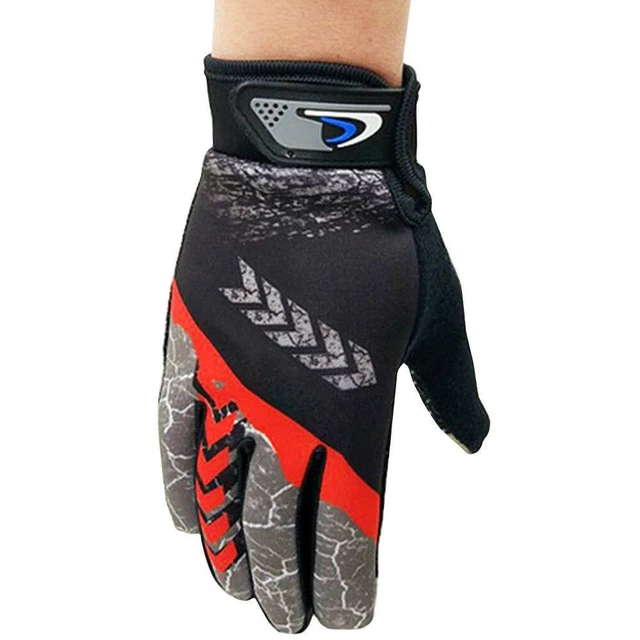 Guanti Da Ciclismo Pieno Dito Sport Bicicletta Bici MTB Corsa Per Uomo Donna