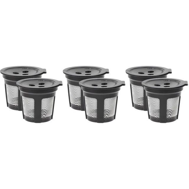 6 Pcs Coffee Strainer Lid Five Holes Can Be Made Arbitrarily Nspressso Filling