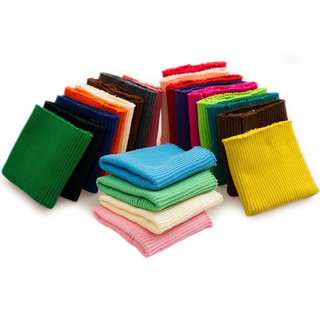 Tissu Côtelé En Mélange Coton - Lot De Moins D'1 Mètre, Largeur < 45", Uni, Pour Vêtements Ou Déco