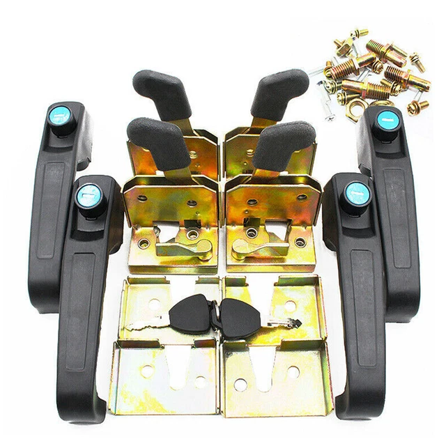 Quality Metal & Plastic Door Handle Kit Rustproof For Electric Tricycle Loader