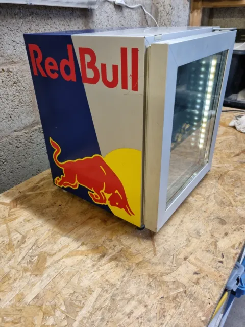 Red Bull Mini Fridge NEW! For Cold Drinks 220V-240V Home Garden / 12V  Camper Car