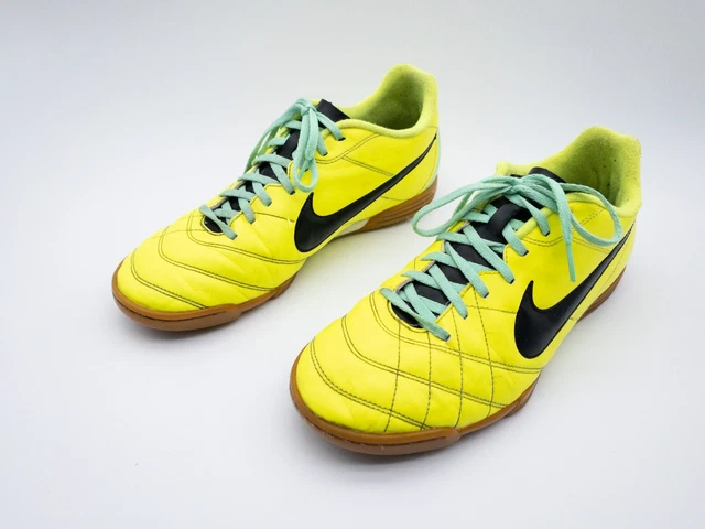 Nike Tiempo Rio IC Herren Fußballschuh Hallenschuh gelb Gr. 44.5 EU Art. 1496-20