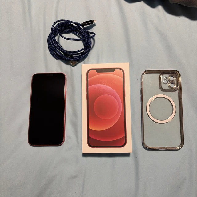 PRE OWNED APPLE iPhone 12 (Red) 128GB $104.63 - PicClick CA