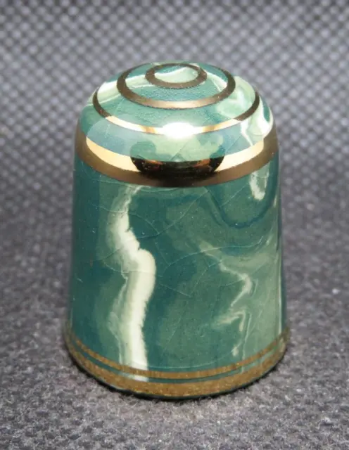 Bouchet Agateware Original Made In Jersey Thimble Collection #24