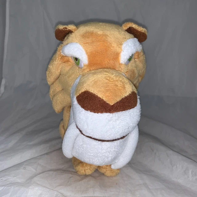 ICE AGE BIG Heads Diego The Saber Tooth Tiger Plush Soft Toy Animal