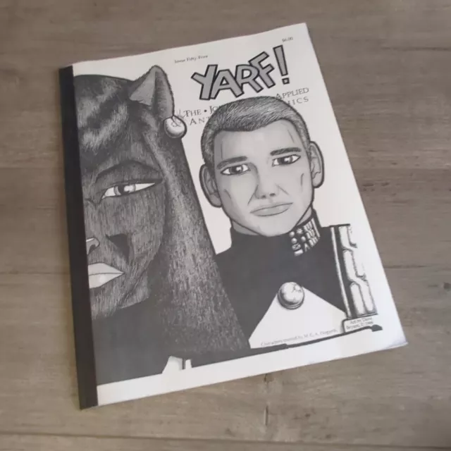 Yarf! Issue #55 The Journal Of Applied  Anthropomorphic Furry Fanzine  RARE