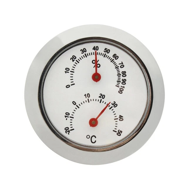Kreis-Hygrometer -Hygrometer Silber Nass- und Trockenthermometer Gitarren- GV6F4
