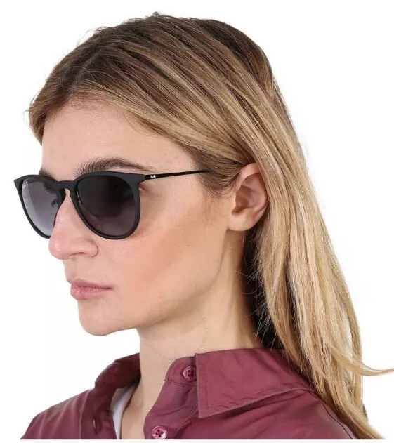 EUC Ray Ban Erika Color Mix Polarized Grey Gradient Phantos Ladies Sunglasses