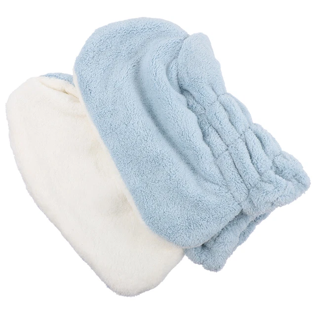 Bunny Ear Hair Drying Cap Dry Hair Cap Fast Drying Towel Shower Cap