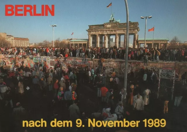 Pk322 blanko,  Berlin - nach dem 9. November 1989 - Grenze, Brandenburger Tor