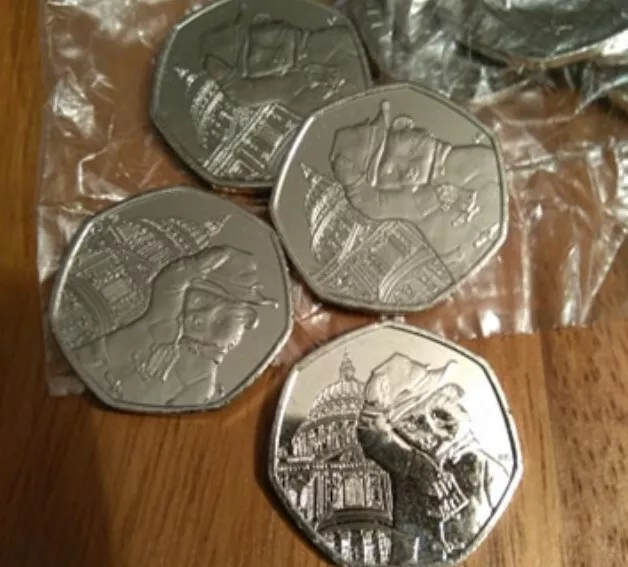 Paddington Bear 50p St Pauls Cathedral 2019 Uncirculated coin from sealed bagUNC