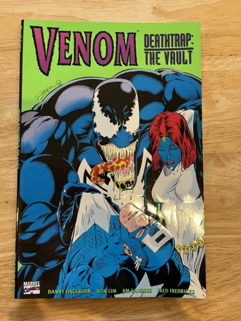 VENOM Deathtrap: The Vault - Trade Paperback, Marvel -New!!