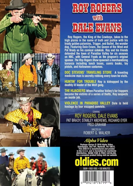 Roy Rogers With Dale Evans, Volume 18 (DVD) Dale Evans Roy Rogers 2