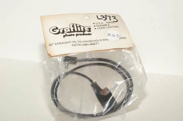Catálogo de cable de sincronización de obturador recto de PC a hogar L373 Graflite 20"" 2721