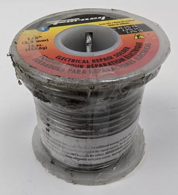 2 1LB VINTAGE Spools Bow .100 Acid and Standard NYS .125 NOS Rosin