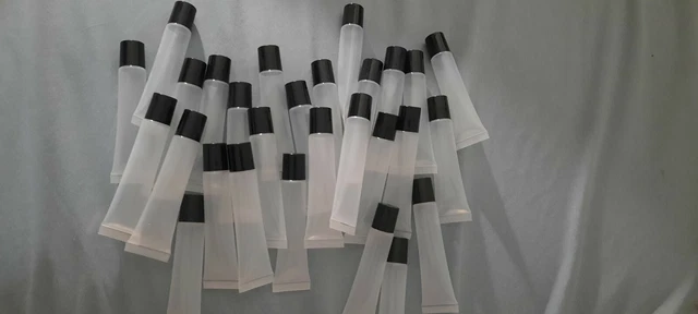 Black 15ml Lipgloss Tubes Empty Black 15ml Lipgloss Tubes Empty