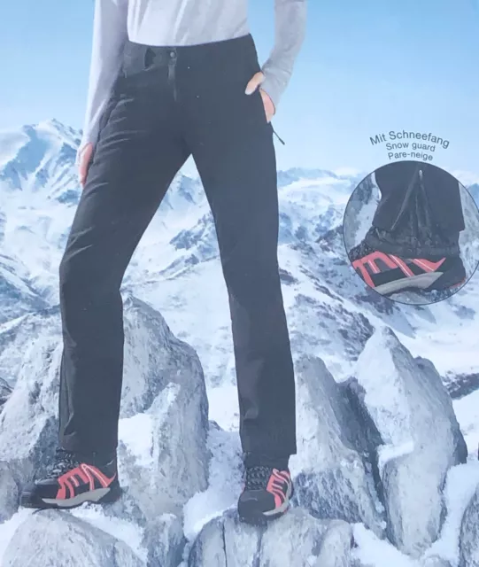 Crivit Damen Softshell Skihose Jethose Jetskihose Snowboardhose Schneehose NEU
