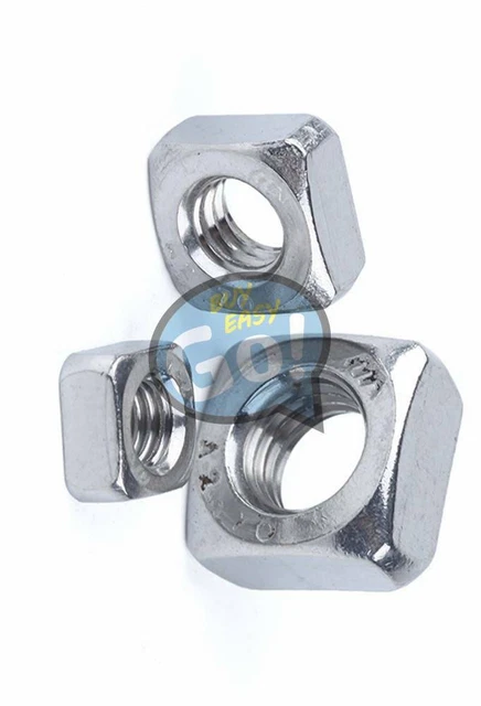 Stainless Steel Square Nut Fastener Nut Screw Nut Metric Thread 304 M3-M6