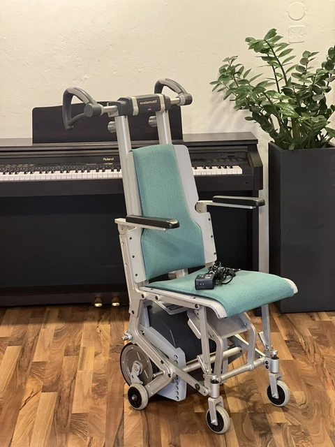 Escaleras Alber elevador de escaleras Scalamobil S35 + silla de ruedas Alber X3 batería nuevo