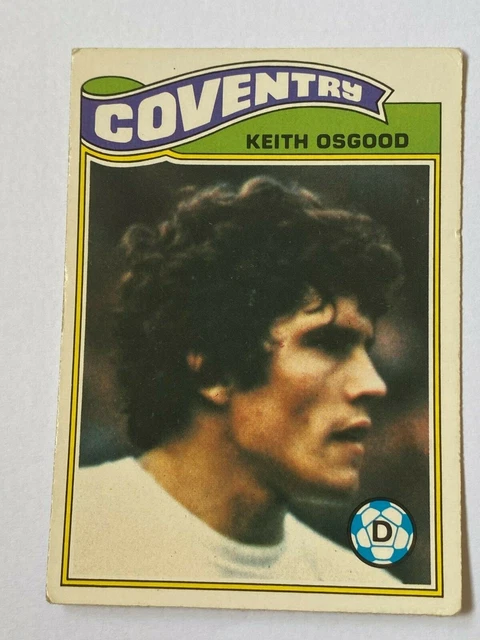 Topps 1978 Football Card #174 Keith Osgood Coventry