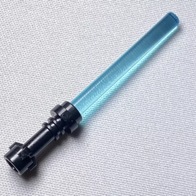 Genuine LEGO Lightsaber MINIFIGURE StarWars Weapon ~ Trans Light Blue.