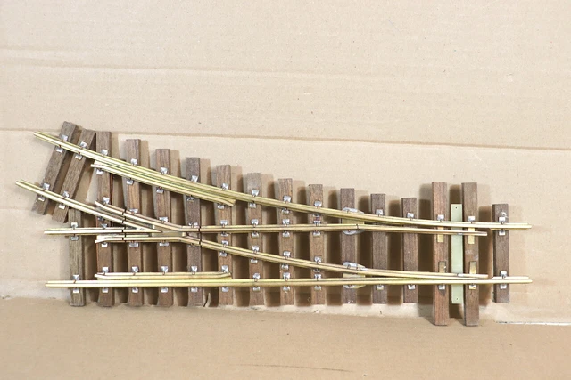 LGB 16050 – Rail électrique Droit 22,5° – Voie G – 440 Mm – Robustesse Et Grain Bois Réaliste