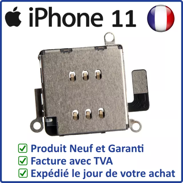 Iphone 11 - Nappe Interne Du Lecteur De La Carte Sim