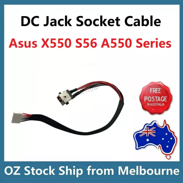DC Power Jack Socket For ASUS S56 S56C S56CA S56CB A550C X550V X550L X550C A550