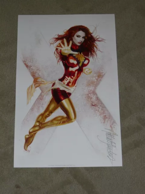 2018 NYCC XMEN - DARK PHOENIX ART PRINT BY NATALI SANDERS 11x17 LE