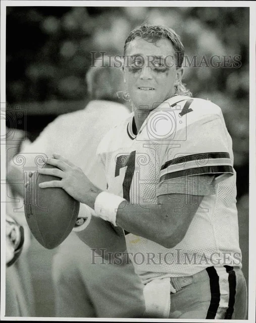 1989 Press Photo Green Bay Quarterback Don Majkowski at San Francisco Game