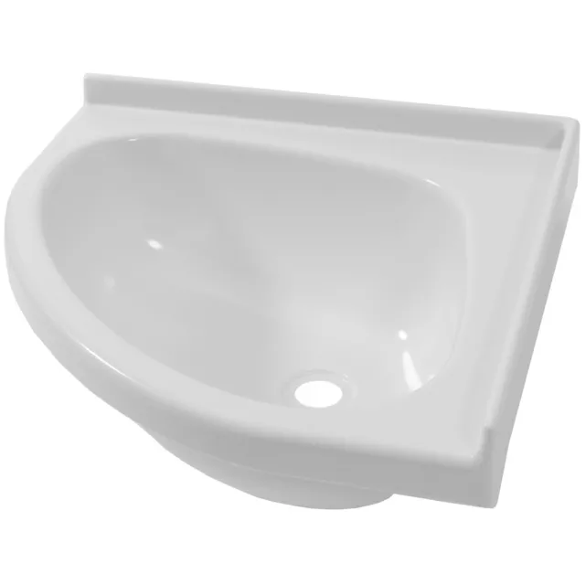 Lavabo Évier D'Angle Camping-Car Caravan Camping Bateau 345x345x145