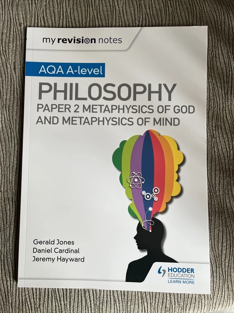 MY REVISION NOTES: AQA A-level Philosophy Paper 2 Metaphysics of God ...