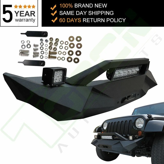 Kit Phares LED 7" Pour Jeep Wrangler JK 2007-2018 - Projecteurs, Anti-Brouillards, Clignotants