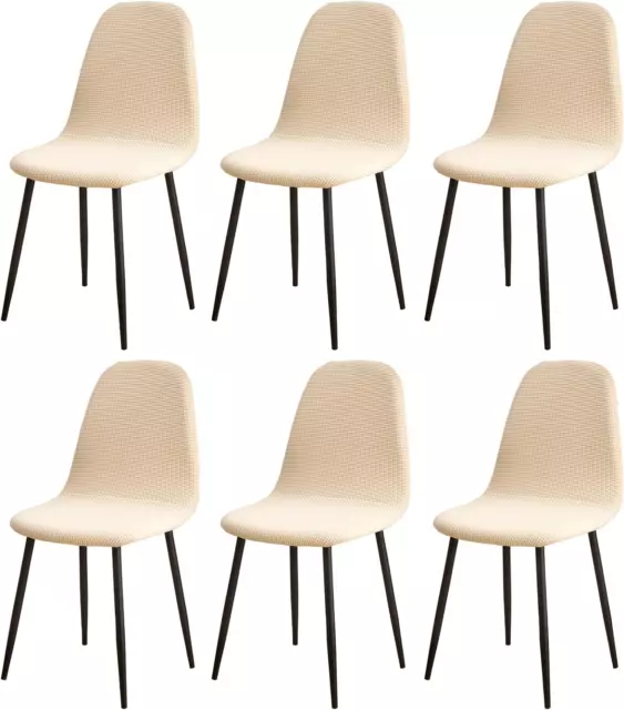 Shell Chair Covers Jacquard Mid Century Modern Chair Covers Plastic Dining Chair