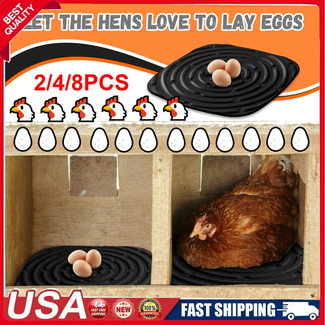 Washable Chicken Nesting Pad for Laying Eggs Chicken Coop Box Pads Durable BedS
