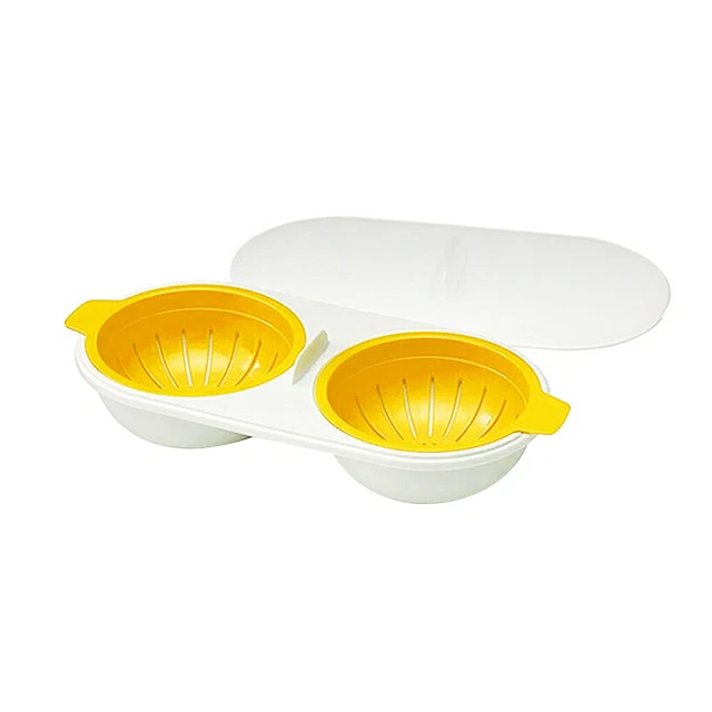 Microwave Oven Egg Steamer Household Egg Cooking Holder Tool Boiler Cooker