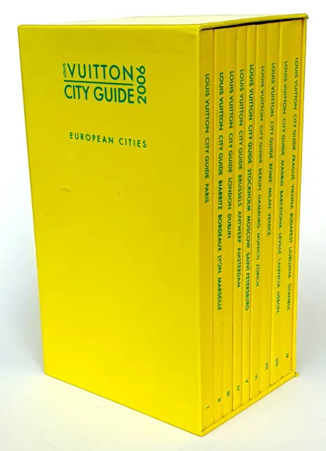Louis Vuitton 9-Piece European Cities Travel Guide Book Set - Burgundy Books,  Stationery & Pens, Decor & Accessories - LOU821378